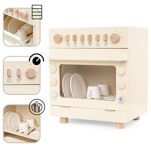 Jeux d'imitation lave vaisselles en bois