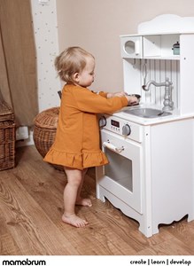 Cuisine enfant en bois 93*48*30 led ce