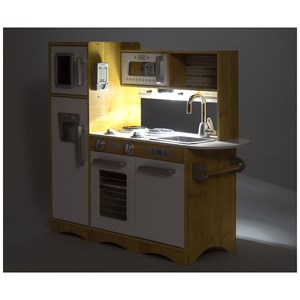 Cuisine enfant, led, ustensiles, tablier