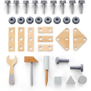 Établi d'atelier trotteur bébé, roues