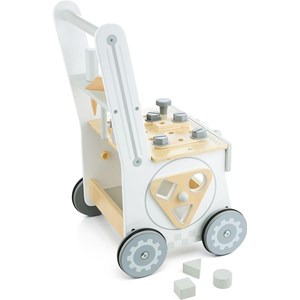 Établi d'atelier trotteur bébé, roues