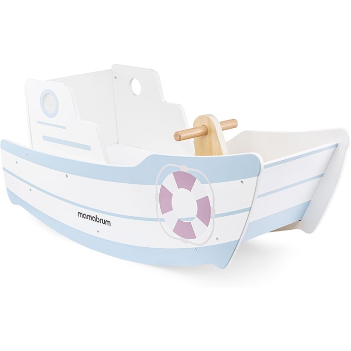 Jouet ?� bascule enfant 25kg max, bateau | Nature & D?�couvertes