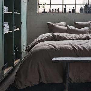 Taie d'oreiller en lin 64x64cm