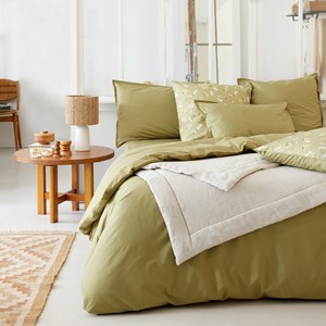 Taie d'oreiller percale de coton 50x70