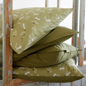 Taie d'oreiller percale de coton 50x70