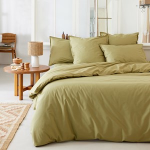 Houssede couette unie en percale 240x220