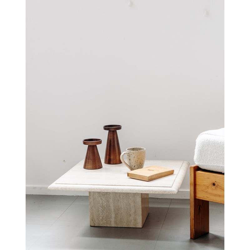 Debongout - Table basse en travertin n°25
