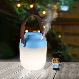 Diffuseur lanterne portable et rechargeable pour intérieur et extérieur