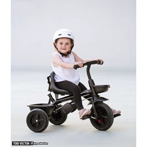 Tricycle evolutif enfant roues larges