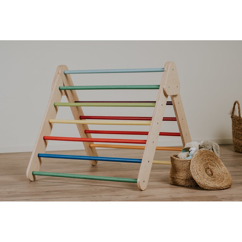 LEG&GO - Triangle d’escalade pikler coloré