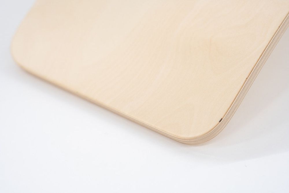 Planche d'équilibre d'intérieur en bois pour enfants | surface antidérapante | revêtement en