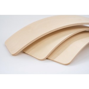 Planche d'équilibre enfant bois m