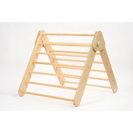 Triangle d’escalade + mur suédois nature