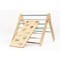 Set triangle pikler mur et rampe naturel Bois