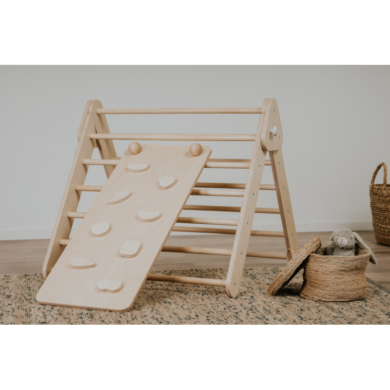 Set triangle pikler mur et rampe pastel (LEG&GO) - Image 1