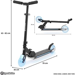 Trottinette enfant +5 max 50kg pliable