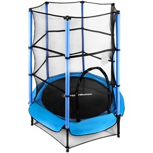 Trampoline enfant à filet de protection