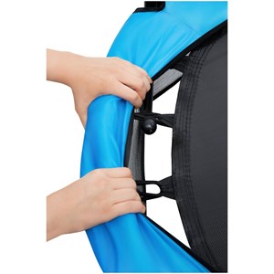 Trampoline enfant à filet de protection