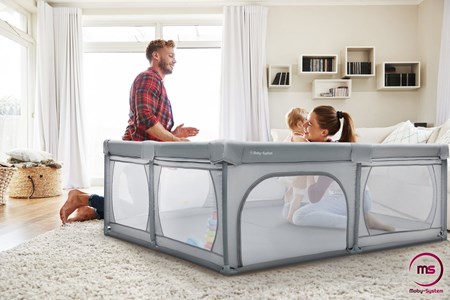 Parc bébé tissu pvc imperméable 200*160