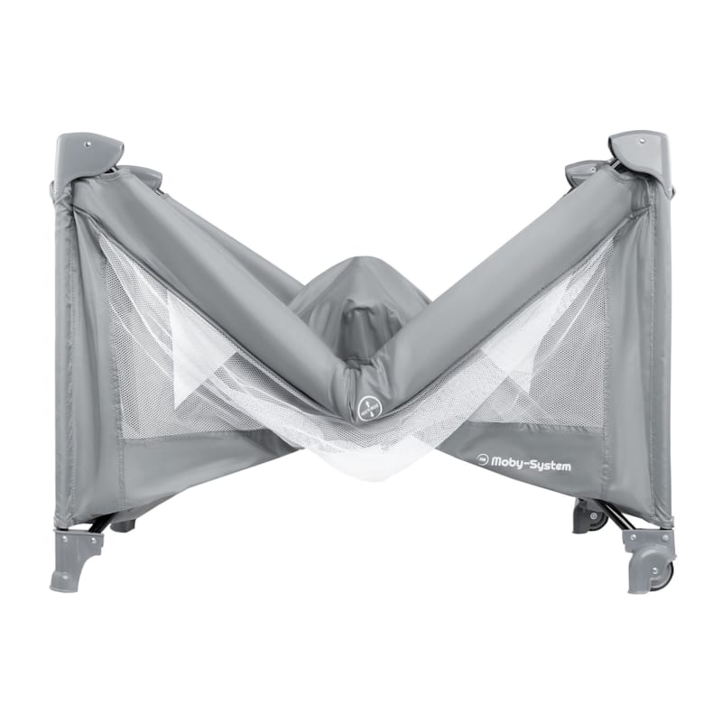Lit parapluie +matelas 126*66*72 pliable (Moby System) - Image 2