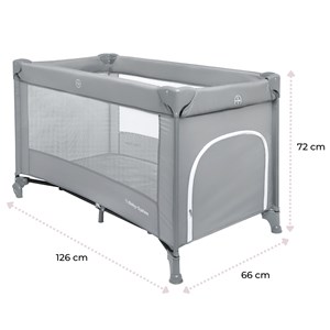 Lit parapluie +matelas 126*66*72 pliable