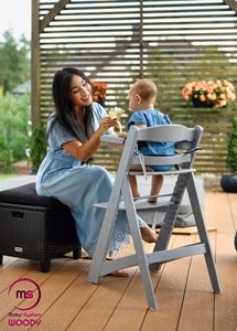 Chaise haute bébé 12 réglages 35kg max