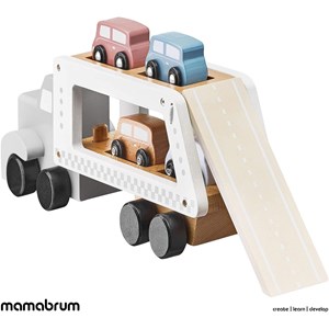 Camion porte voitures bois premier âge