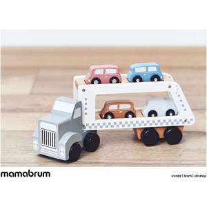 Camion porte voitures bois premier âge