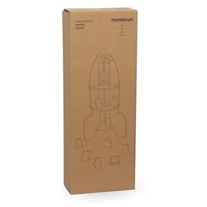 Jouet fusée spatiale bois à construire