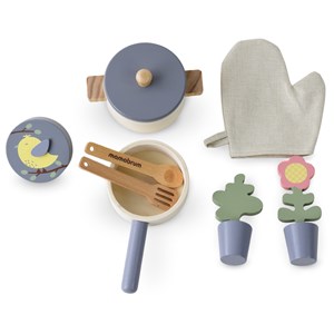 Cuisine enfant bois style boho