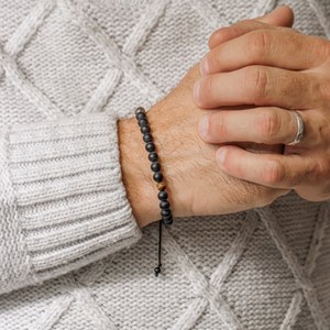 Bracelet stone free onyx