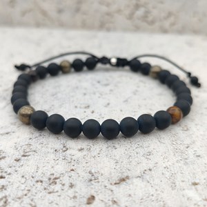 Bracelet stone free onyx