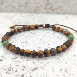 Bracelet stone free œil de tigre