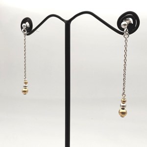 Boucles d'oreilles louxor argent