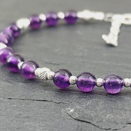Bracelet bagan améthyste