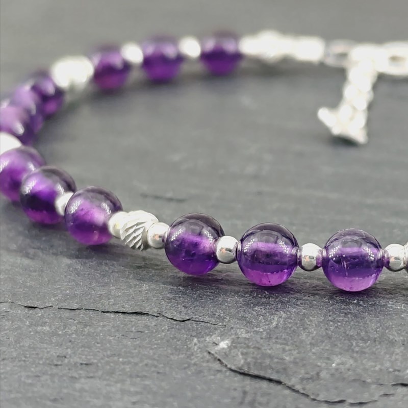 Bracelet bagan améthyste