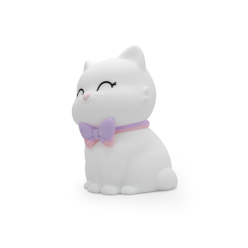 DHINK - Veilleuse rechargeable en silicone chat