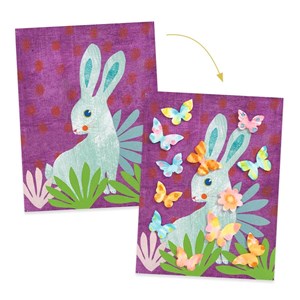 Coloriage avec du buvard