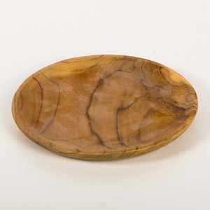 Assiette plate en bois
