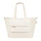 Sac à langer tote bag tendance sherpa Blanc
