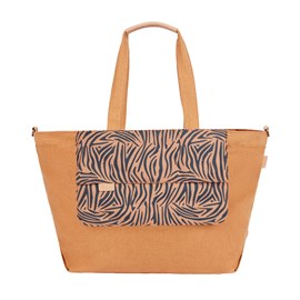 Sac à langer tote bag tendance zebra