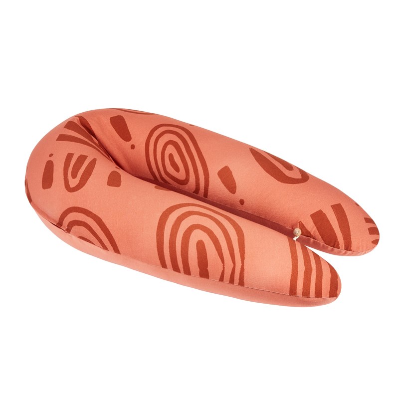 Coussin de grossesse b.love terracotta