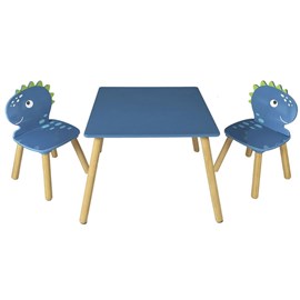 Table et 2 chaises dino pour enfant