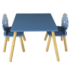 Table et 2 chaises dino pour enfant