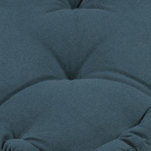 Coussin de sol 45x45x10 cm duo cobalt li