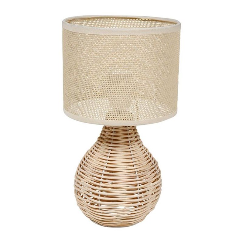 Decoratie - Lampe rotin abat-jour naturel
