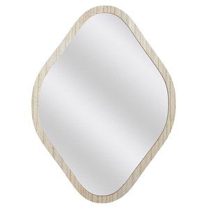 Miroir contour bois h60
