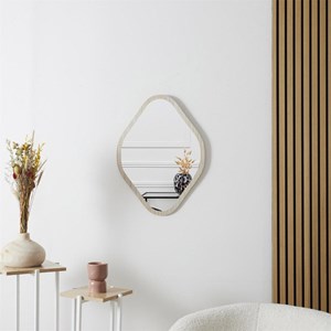 Miroir contour bois h60