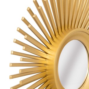 Lot de 3 miroirs ronds amed or d25