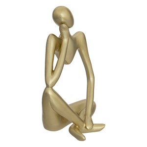 Ensemble de 3 statuettes femme en résine